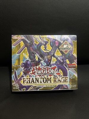 Yu-Gi-Oh! 1st Edition Phantom Rage Booster Box *Factory Sealed* BRAND NEW | eBay Yu-Gi-Oh! 1st Edition Phantom Rage Booster Box *Factory Sealed* BRAND NEW | eBay