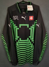 CAMISETA DE FUTBOL SUIZA DE PORTERO SUIZA 2014/2015 NUEVA TALLA XL