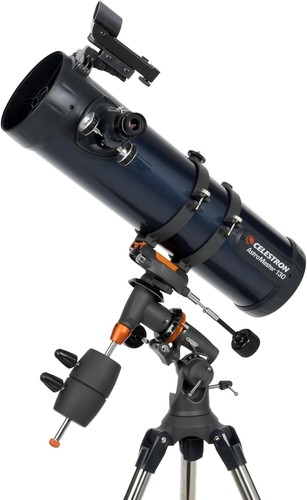 130mm Newtonian Reflector Telescope for Stargazing - Adjustable Tripod Included - Picture 6 of 8