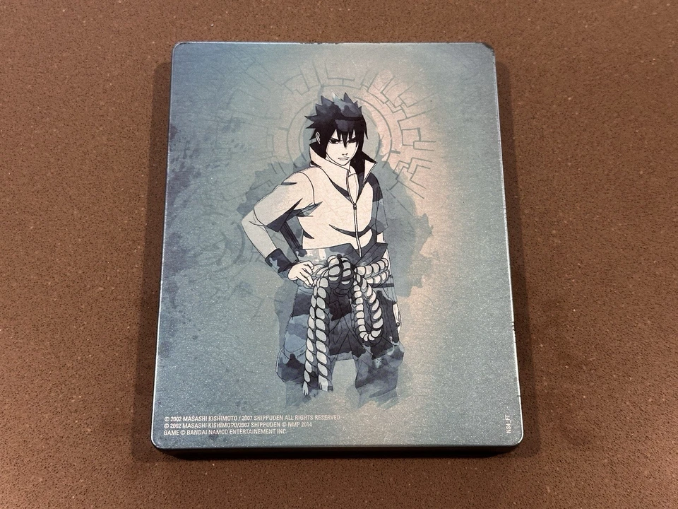 Naruto Shippuden Ultimate Ninja Storm 4 Steelbook PS4 Game & Poster. Near New✅ — 第 3/4 张图片