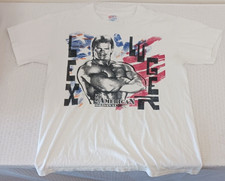 Vintage WWF Wrestling 1993 Original LEX LUGER Shirt Catalog Event Medium nWo WCW