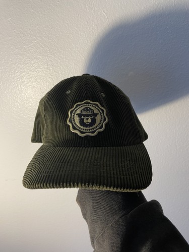 Bear Low-profile Corduroy Hat Cap 