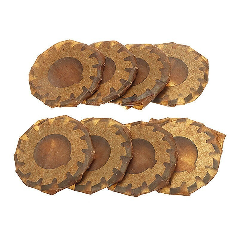 Lot De 8 Fraises à Engrenages HSS M1 – Diamètre 22 Mm, Angle 20°, Pour Fabrication CNC Et Métallurgie - 8
