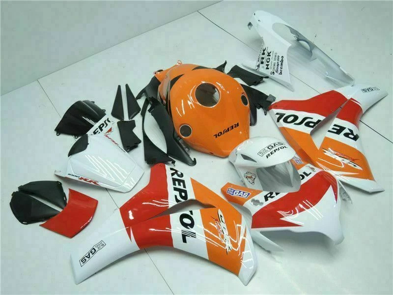 MS 注射橙色 Repsol 整流适合本田 2008 2009 2010 2011 CBR1000RR — 第 4/4 张图片