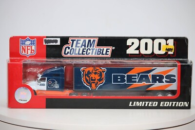 WHITE ROSE COLLECTABLES NFL TRACTOR TRAILER 2001 REL CHICAGO BEARS ''DA BEARS''