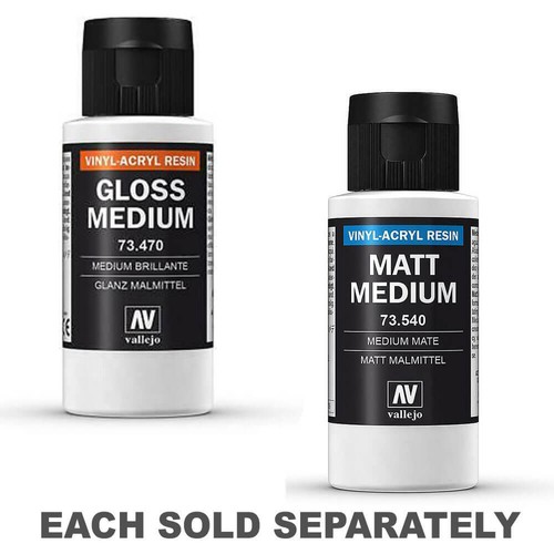 Vallejo Waterproof Finish Paint Vinyl Acryl Resin Pigment Base Non