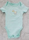 Small Wonders Infant Baby Boy Girl 3-6m 3PC Set Bodysuit Pants Jacket Mint Green — photo 4