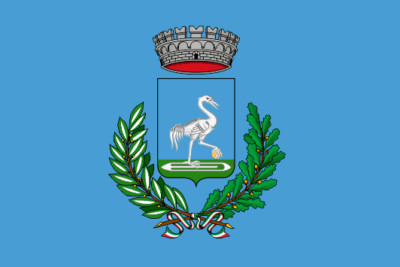Aufkleber Leffe (Italien) Flagge 30 x 20 cm Autoaufkleber