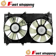 Radiator Cooling Dual Fan Assembly For 2001-2007 Toyota Highlander 21172 FA70720