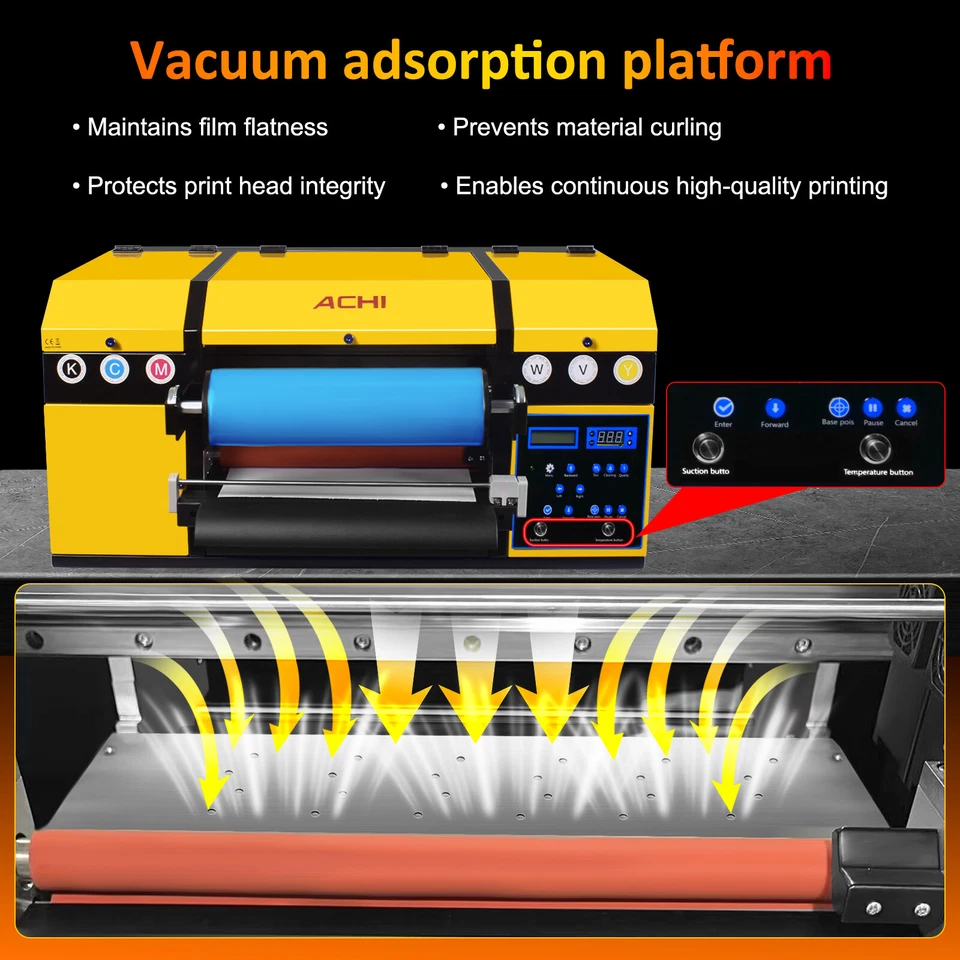 🔥A3 UV DTF Sticker Printer Double XP600 Head Transfer Sticker Printing AB Film - Bild 4 von 4