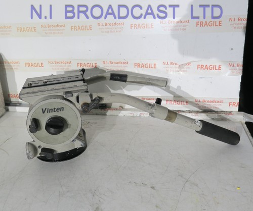Vinten vision 20 fluid tripod head with pan bars, flat base adapter (ref 14) - Picture 3 of 15