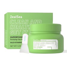 Clay Mask ZealSea Turmeric Clay Face Mask with Vitamin C 4.23 oz Turmeric Mask