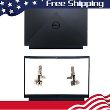 New Black For Dell G15 5510 5511 5515 Top Back Cover Bezel Hinges 08MNTR 0HXRTH