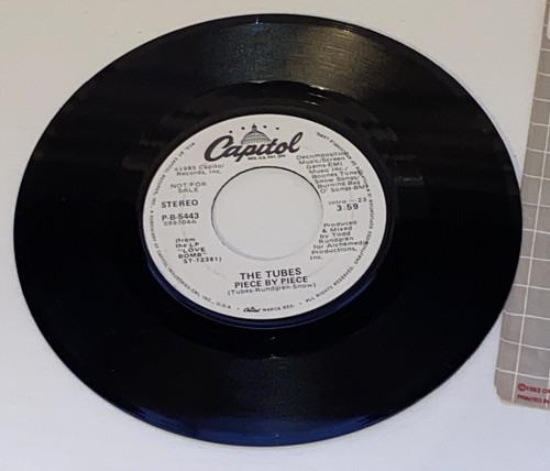 THE TUBES Piece By Piece promo 45 - Picture 3 of 4