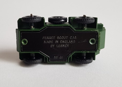 Raro Matchbox Serie No. 61, Furetto Scout Auto Superbo Nuova Condizioni Perfette - Foto 10 di 12