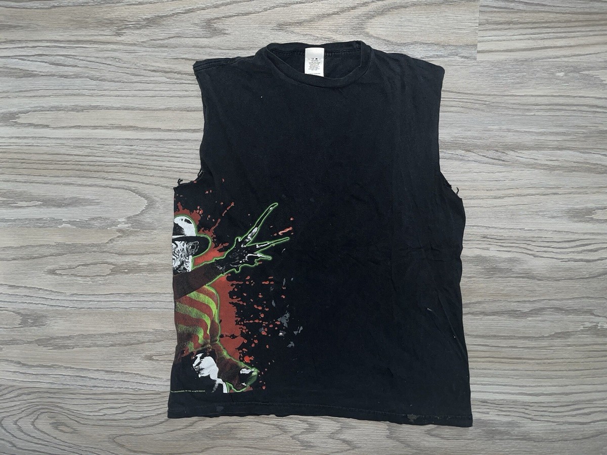 Y2K 2005 Freddy Krueger A Nightmare On Elm Street Promo T-Shirt