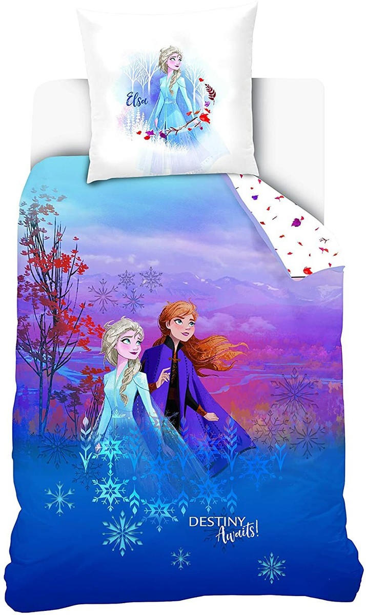 Frozen Reine des Neiges Housse de Couette 140 x 200 cm