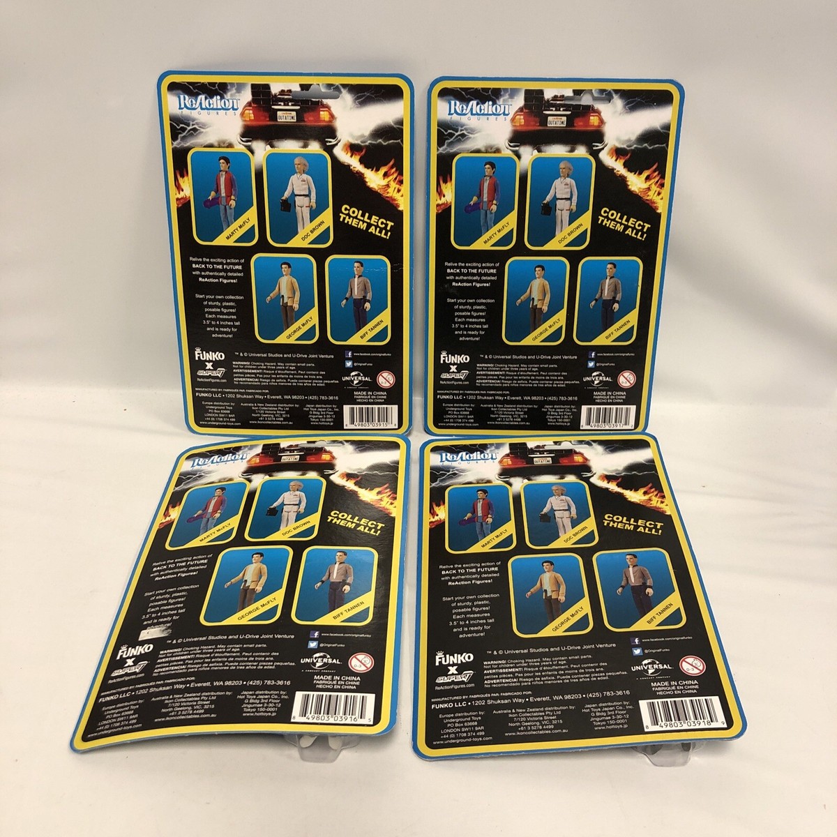 Back to the Future ReAction Funko Super7 Figure Set (Marty