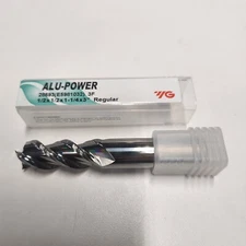 28593 YG-1 ALU-POWER 1/2" DIAMETER 3 FLUTE 1.25"LOC X 3"OAL (1 piece)