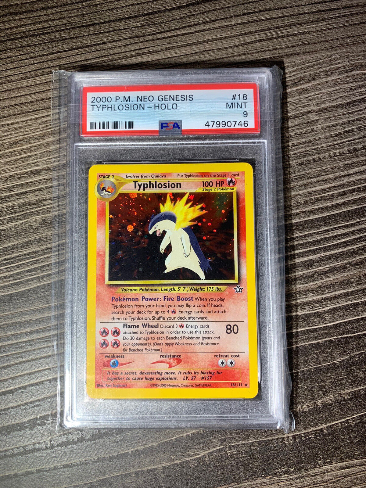 Pokemon - Typhlosion - HoloFoil Raro! - Neo Genesis - 18/111 - Veja as  fotos!