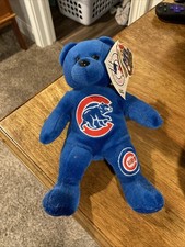 Official MLB team beans Forever Collectable Chicago Cubs Plush Bear 8" with tags