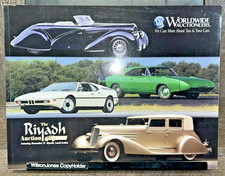 Worldwide Auctioneers Riyadh Saudi Arabia Collector Car Auction Nov 2019 Catalog