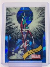 2025 Topps Chrome Marvel ANGEL #186 Sapphire Refractor!