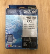 BROTHER SUPER HIGH YIELD BLACK INK CARTRIDGE - LC20E BK XXL