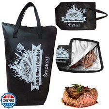 BBQ Blanket for Resting Meat - Brisket Blanket and 5-Layer Reusab