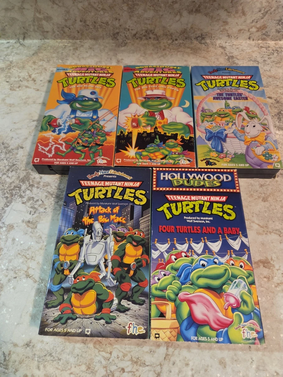 Teenage Mutant Ninja Turtles (1987 TV series) VHS Tapes for sale