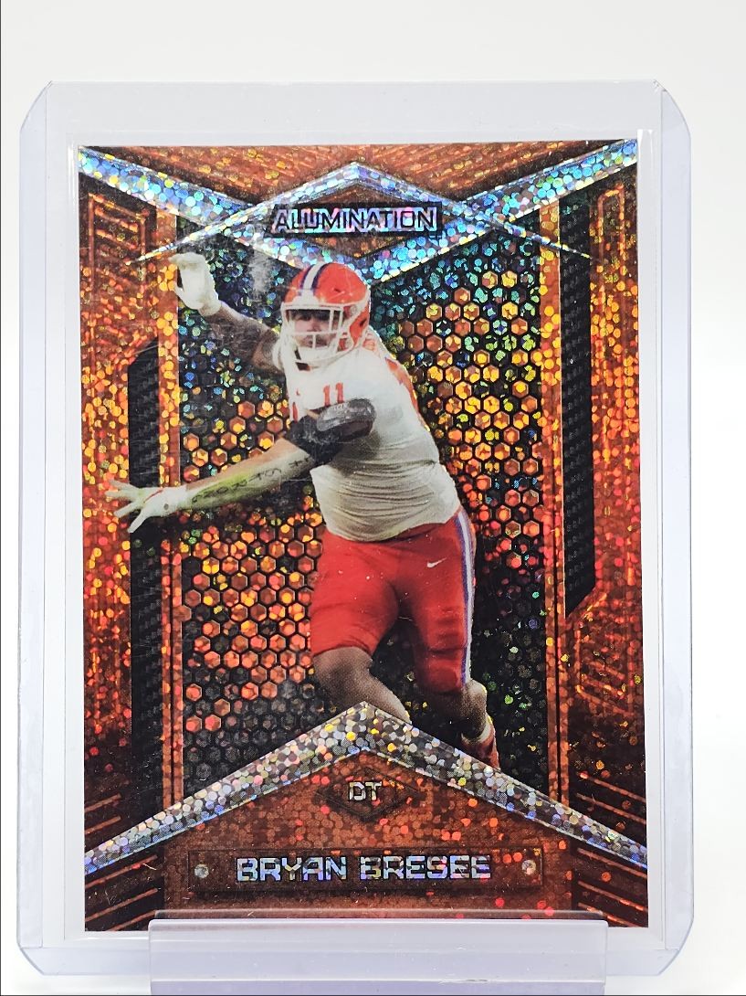 Bryan Bresee Wild Card Alumination Draft #ABC14 Sparkle-Orange