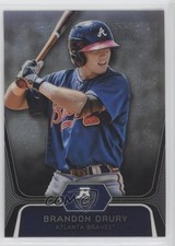 2012 Bowman Platinum Prospects Refractor Brandon Drury #BPP10 b4y