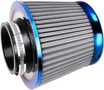 Clamp-On Air Intake Filter, High Performance, Washable Filter, Rep Color: Gray