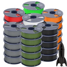 SUNLU 10KG PLA PLA 2.0 Meta SILK PETG ABS 3D Printer Filament 1.75mm 1KG/Spool