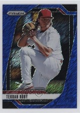 2025 Panini Prizm FOTL FOTL Blue Shimmer Prizm 8/15 Tekoah Roby #143 1j8b