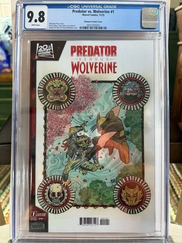 Predator vs. Wolverine #1 (Nov 2023) CGC 9.8. Momoko Variant Cover. Just Graded.