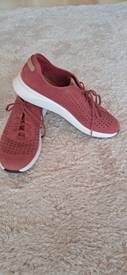 Clarks, Sneaker, rot, Gr. 41 , guter  Zustand