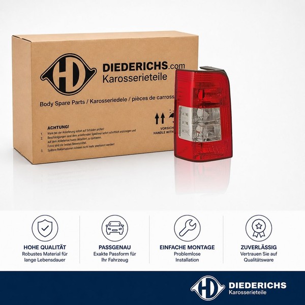 Heckleuchte Links Diederichs 4012791 FÜR CitroËN Peugeot RÜCkleuchte Hecklicht-image