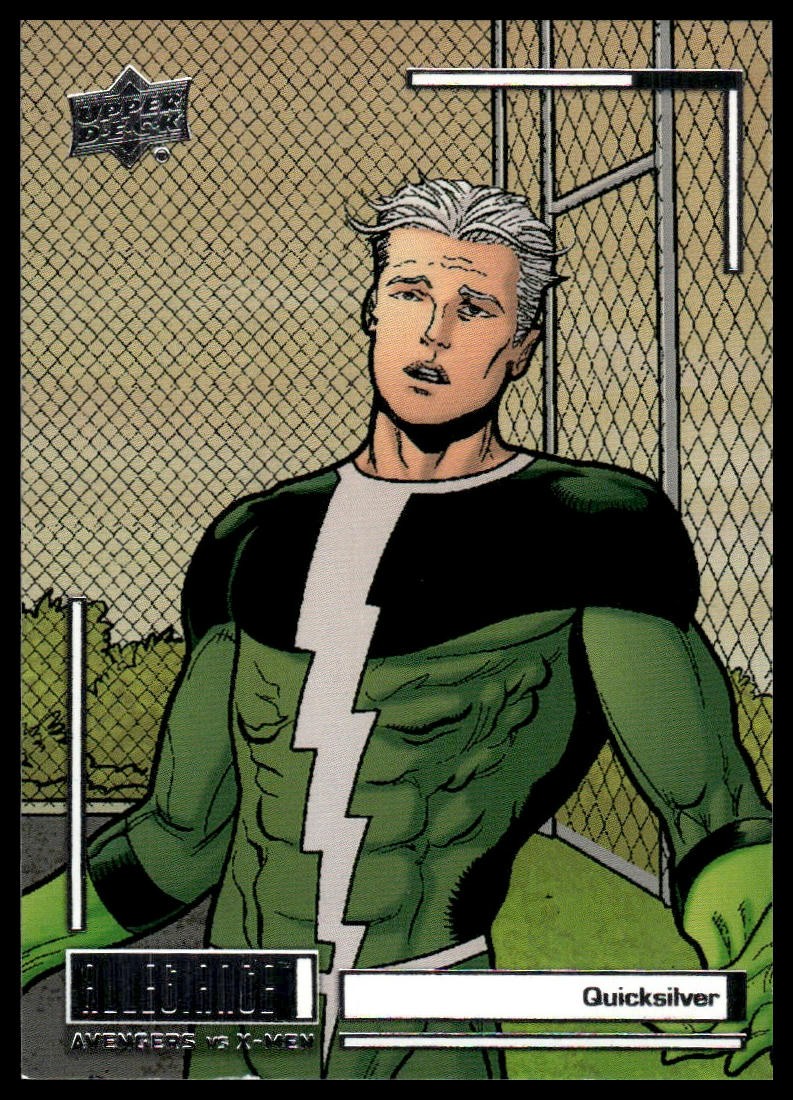 2023 Upper Deck Marvel Allegiance: Avengers vs X-Men Quicksilver #C74