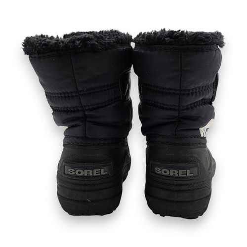 Sorel Snow Commander Stiefel Kind 7 isoliert wasserdicht schwarz - Bild 6 von 7