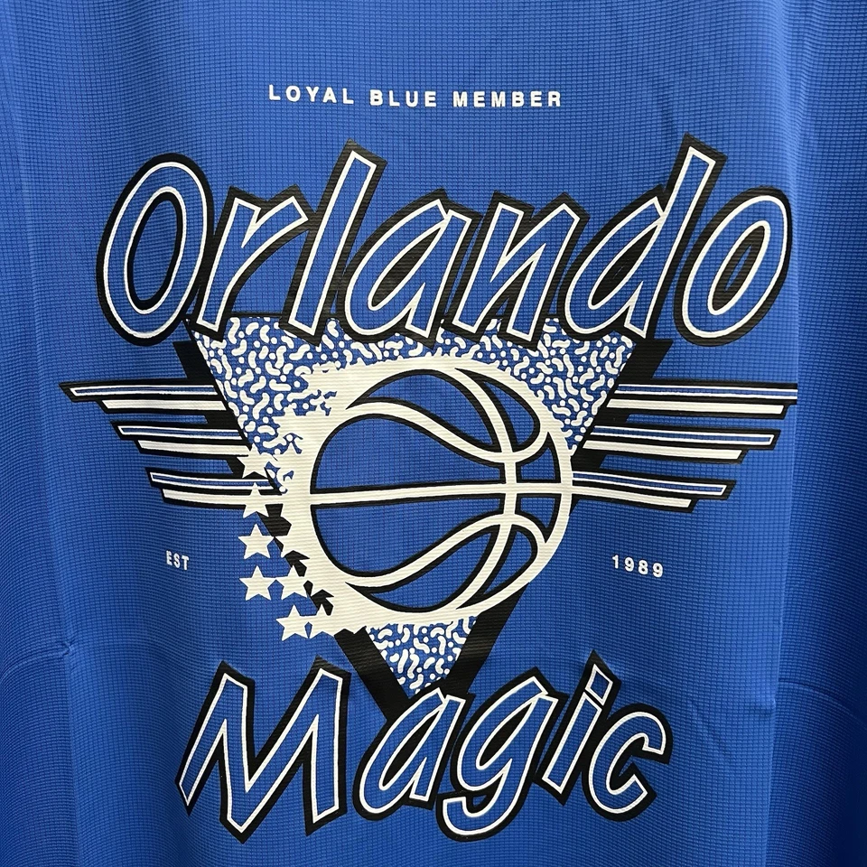 Orlando Magic Season Ticket Holder T-Shirt Mens Large Blue NBA Basketball New - Image 2 of 4