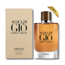 Giorgio Armani Acqua Di Gio Absolu EDP Spray 4.2 oz 125ml Cologne for Men New