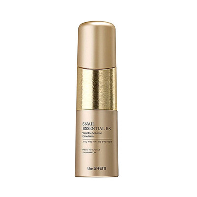 THE SAEM Snail Essential EX Wrinkle Solution Emulsion 150ml Anti-Aging K-Beauty