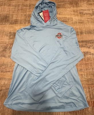 Ohio State Buckeyes Cutter Buck Men s Medium NWT Coastline Hooded Shirt
