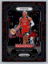 2024 Panini Prizm Monopoly WNBA #38 Brittney Sykes Washington Mystics