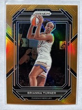 2023 Panini Prizm WNBA Brianna Turner #27 Orange Prizm /99 Mercury