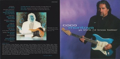 Coco Montoya - Ya Think I'd Know Better CD 1996 (Ex John Mayall' Bluesbreakers)