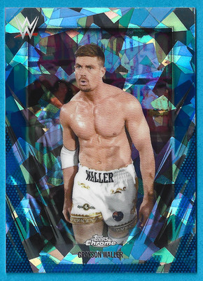 2026 Topps Chrome WWE Sapphire Grayson Waller #137