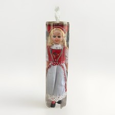Vintage Norwegian Hilda S. Ege Style Girl Hardanger Bunad Costume W/Package