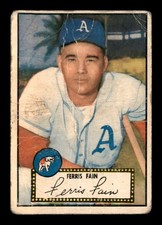 1952 Topps #21 Ferris Fain   FAIR X2849621